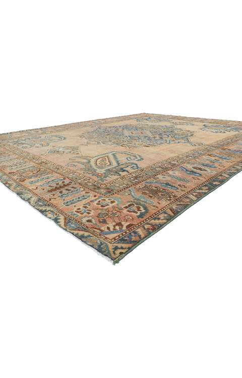 10 x 12 Vintage Persian Bakhtiari Rug 61130