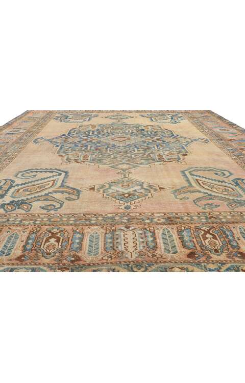 10 x 12 Vintage Persian Bakhtiari Rug 61130