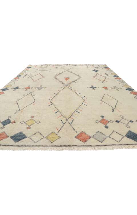 10 x 13 Contemporary Moroccan Area Rug 30346