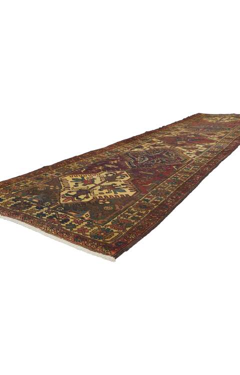 3 x 13 Vintage Persian Bakhtiari Runner 61143