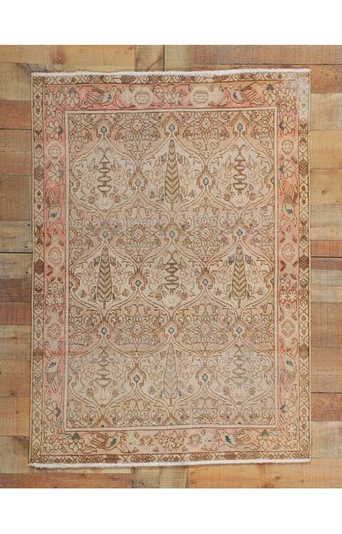 3 x 5 Antique Persian Bakhtiari Rug 61114