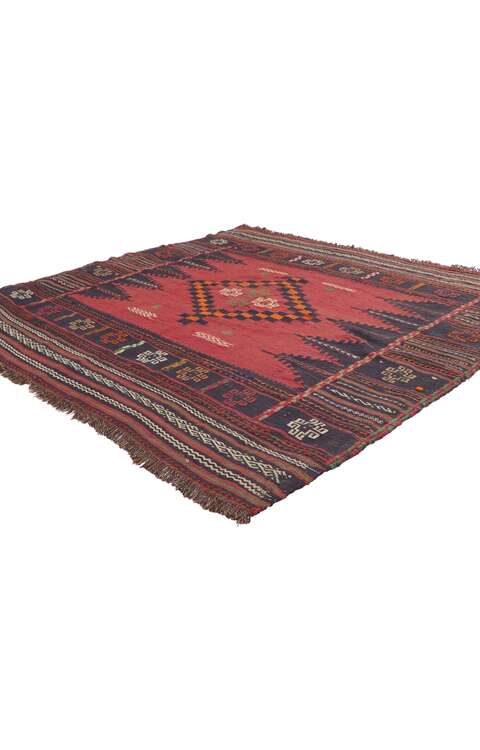 5 x 4 Vintage Afghan Kilim Rug 61142