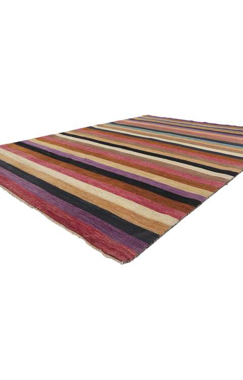 6 x 9 Modern Striped Area Rug 80746