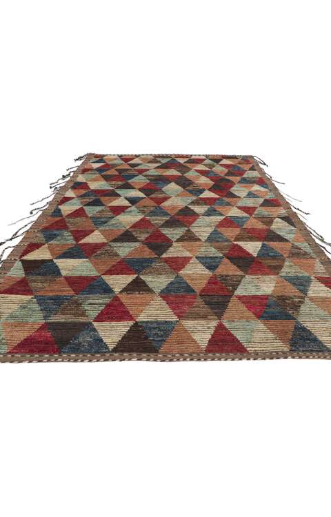 6 x 9 Earth-Tone Moroccan Rug 807876 x 9 Earth-Tone Moroccan Rug 80787