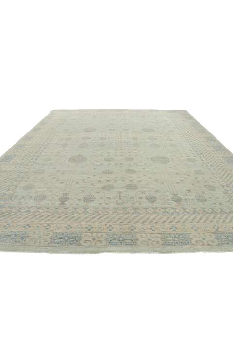 9 x 12 Modern Khotan Rug 80907 floor