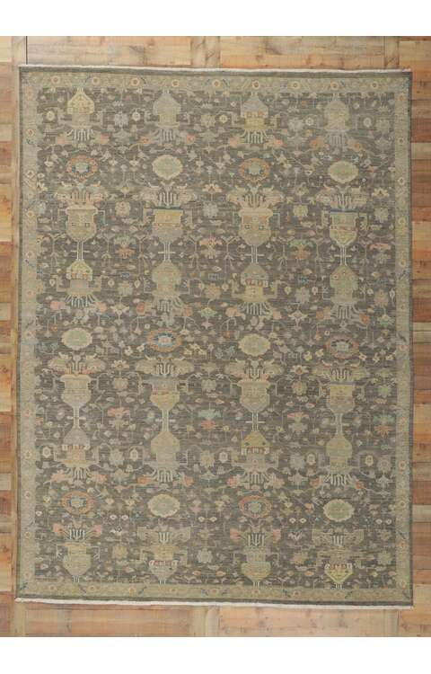 9 x 12 Contemporary Oushak Rug 30840