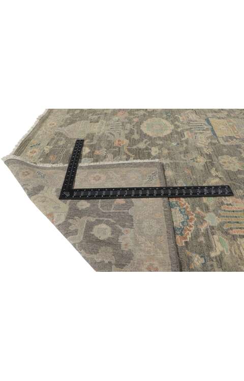 9 x 12 Contemporary Oushak Rug 30840