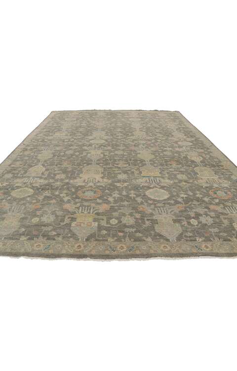 9 x 12 Contemporary Oushak Rug 30840