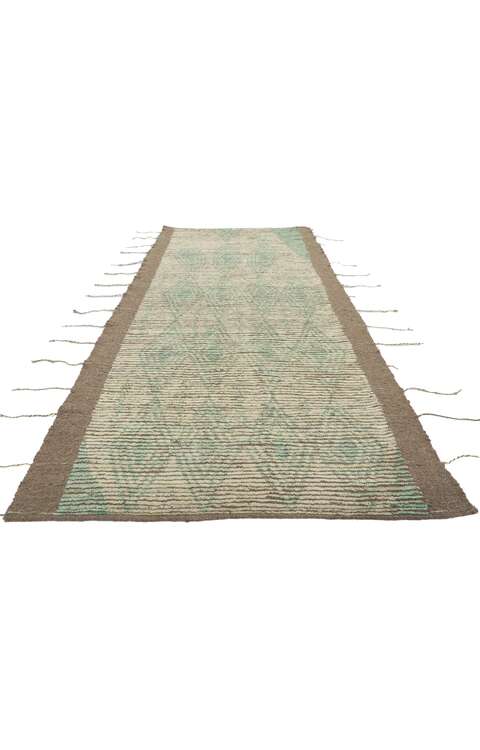4 x 9 Earth-Tone Moroccan Runner 80770