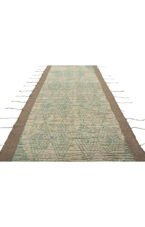 4 x 9 Earth-Tone Moroccan Runner 80770
