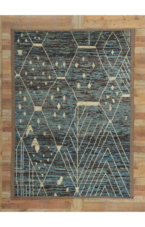 7 x 9 Contemporary Moroccan Rug 80789
