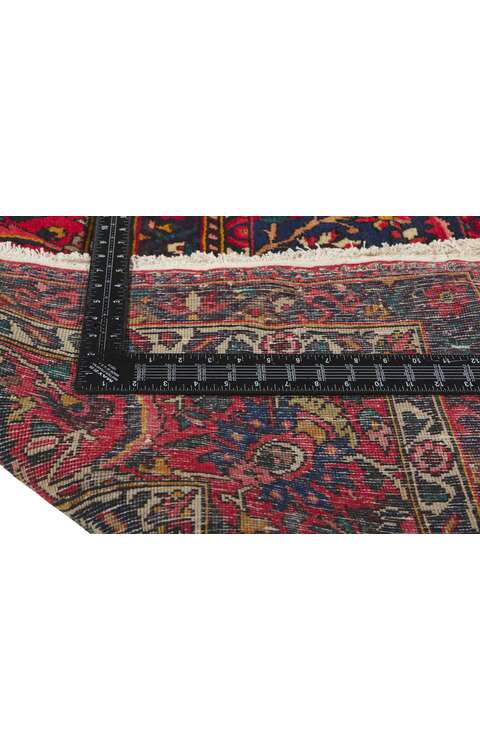 10 x 13 Vintage Persian Bakhtiari Rug 61096