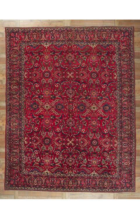 11 x 14 Antique Persian Bakhtiari Rug 61109