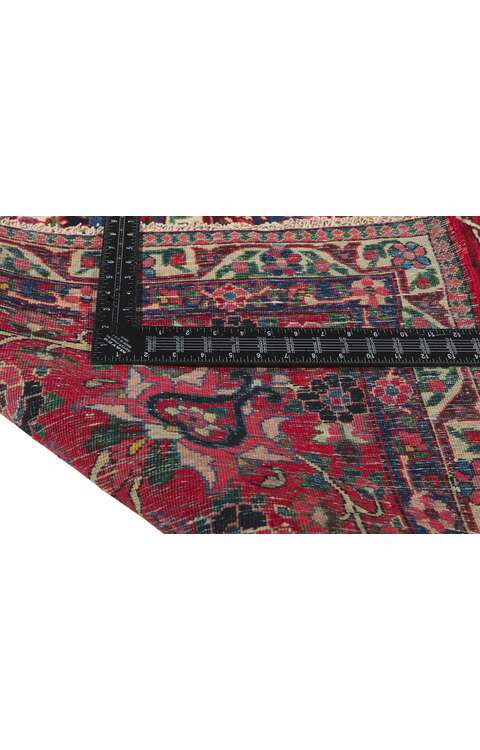 11 x 14 Antique Persian Bakhtiari Rug 61109