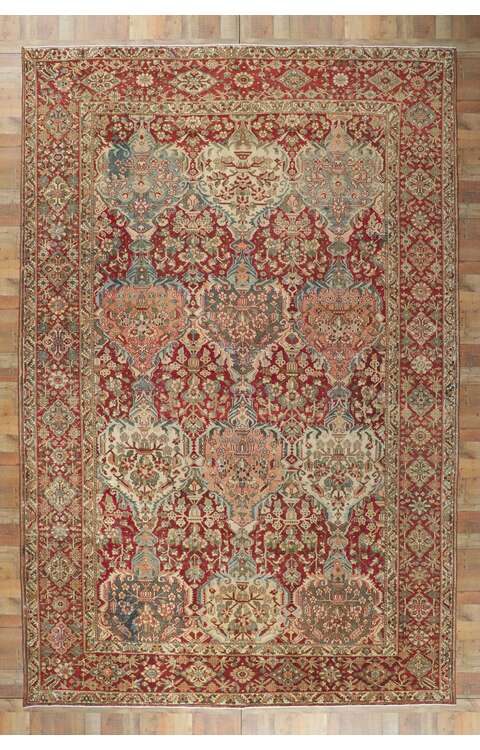11 x 16 Vintage Bakhtiari Rug 61100