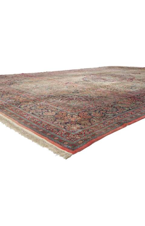 12 x 18 Vintage Chinese Silk Rug 78337