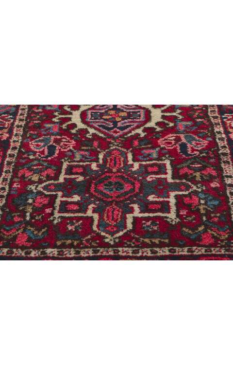 2 x 3 Vintage Persian Heriz Rug 78347