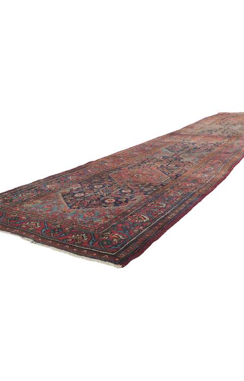 3 x 17 Antique Persian Malayer Runner 78321
