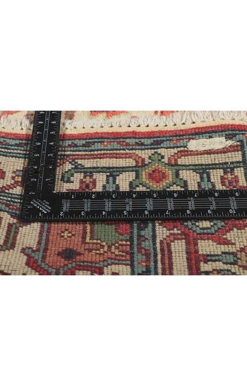 3 x 5 Vintage Indian Heriz Rug 78348