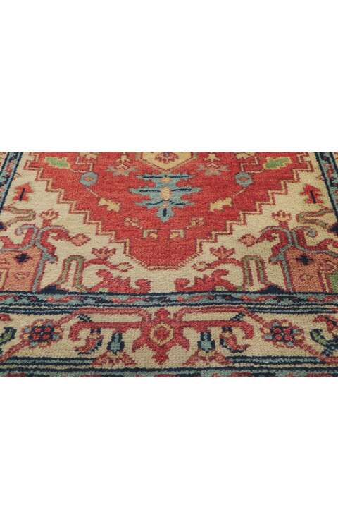 3 x 5 Vintage Indian Heriz Rug 78348
