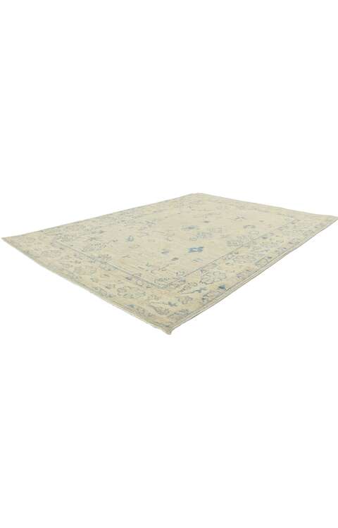 4 x 6 Colorful Pastel Oushak Rug 80882