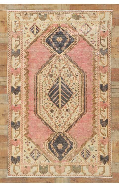 4 x 7 Vintage Persian Malayer Rug 61138