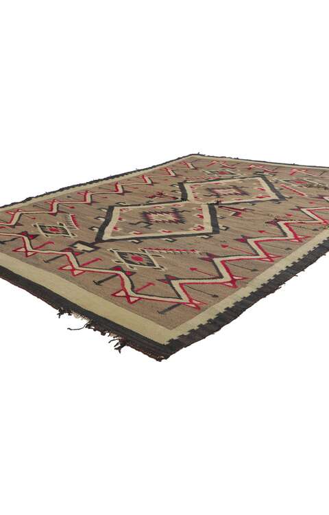 5 x 7 Antique Navajo Crystal Rug 78322