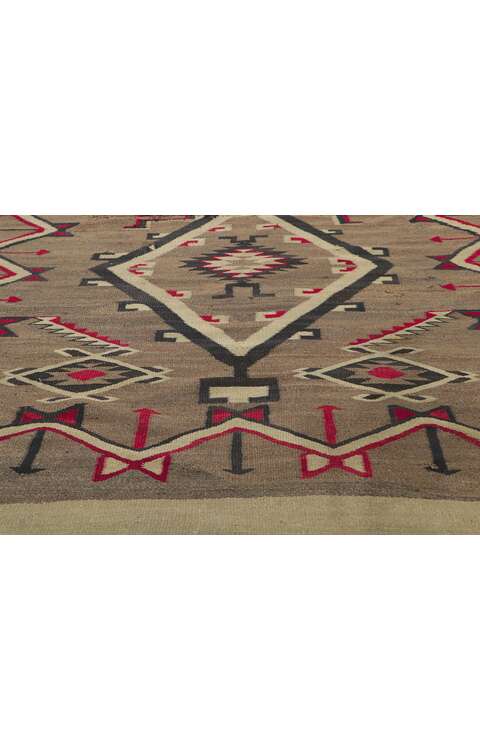 5 x 7 Antique Navajo Crystal Rug 78322