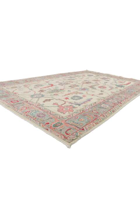 6 x 9 Colorful Oushak Rug 80971