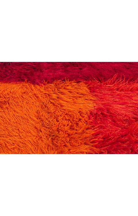 8 x 12 Vintage Danish Rya Rug 78352