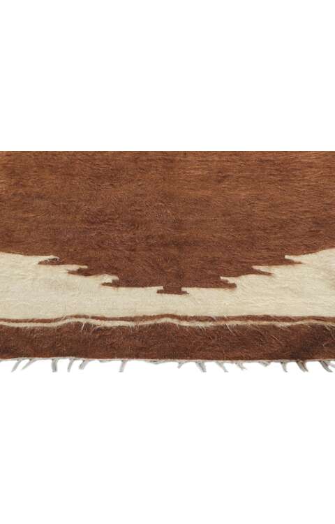3 x 4 Vintage Turkish Angora Wool Kilim Rug 53850