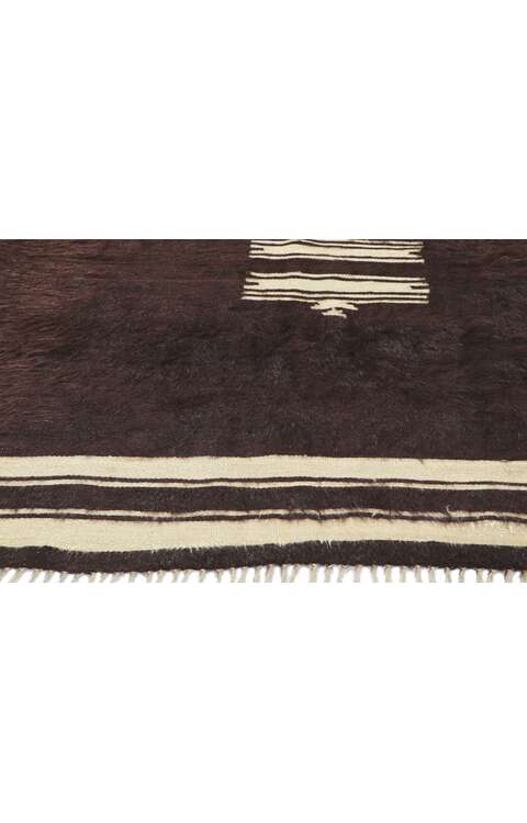 4 x 5 Vintage Turkish Angora Wool Kilim Rug 53838