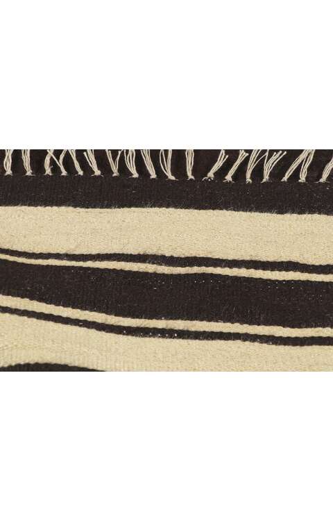 4 x 5 Vintage Turkish Angora Wool Kilim Rug 53838