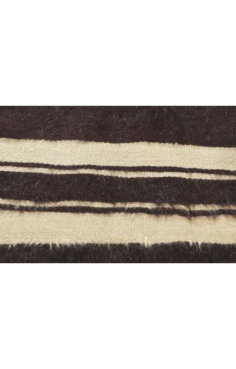 4 x 5 Vintage Turkish Angora Wool Kilim Rug 53838