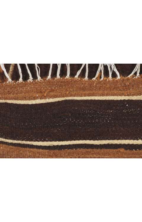 4 x 5 Vintage Turkish Angora Wool Kilim Rug 53854