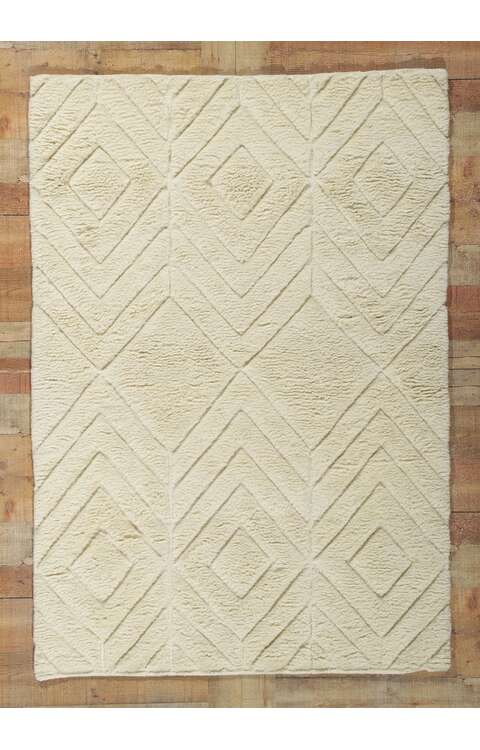 4 x 6 Moroccan High-Low Rug 30905 w