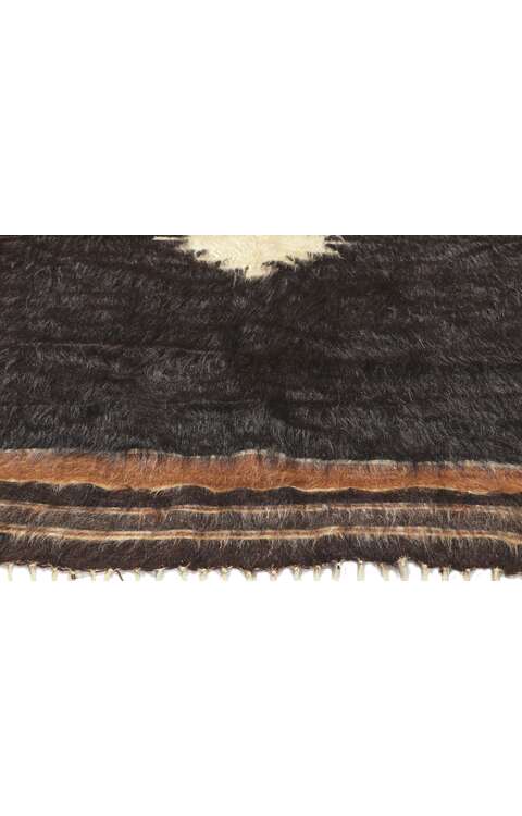 4 x 6 Vintage Turkish Angora Wool Kilim Rug 53836