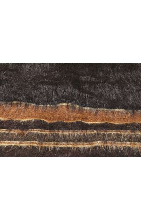 4 x 6 Vintage Turkish Angora Wool Kilim Rug 53836