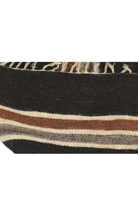 4 x 6 Vintage Turkish Angora Wool Kilim Rug 53857