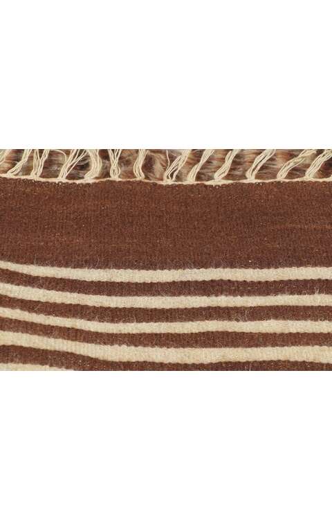 4 x 7 Vintage Turkish Angora Wool Kilim Rug 53845