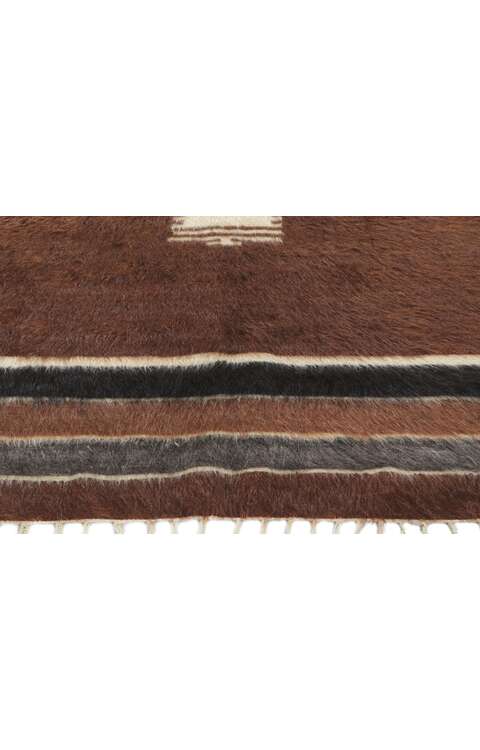 4 x 7 Vintage Turkish Angora Wool Kilim Rug 53858