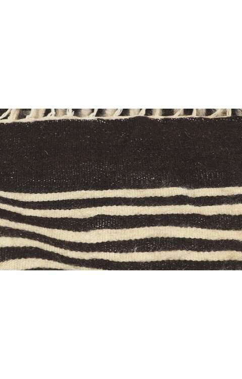 5 x 6 Vintage Turkish Angora Wool Kilim Rug 53860