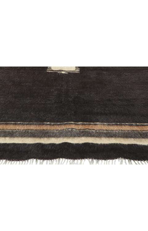 5 x 7 Vintage Turkish Angora Wool Kilim Rug 53834