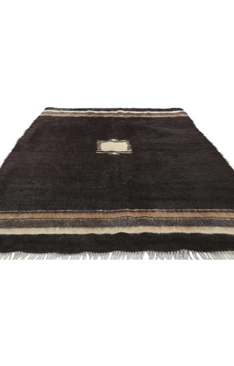 5 x 7 Vintage Turkish Angora Wool Kilim Rug 53834