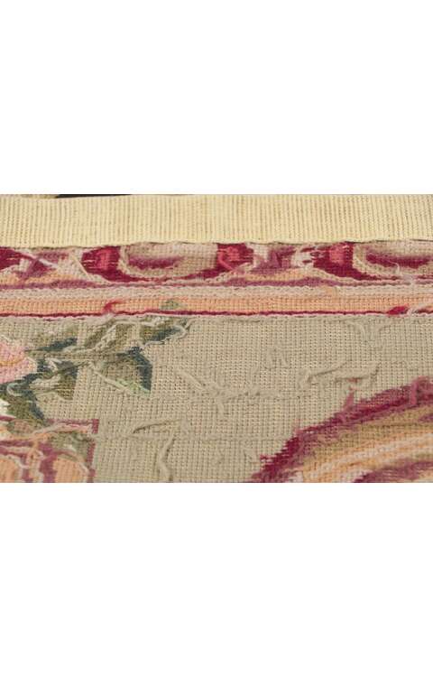 8 x 12 Vintage French Savonnerie Style Rug 78359