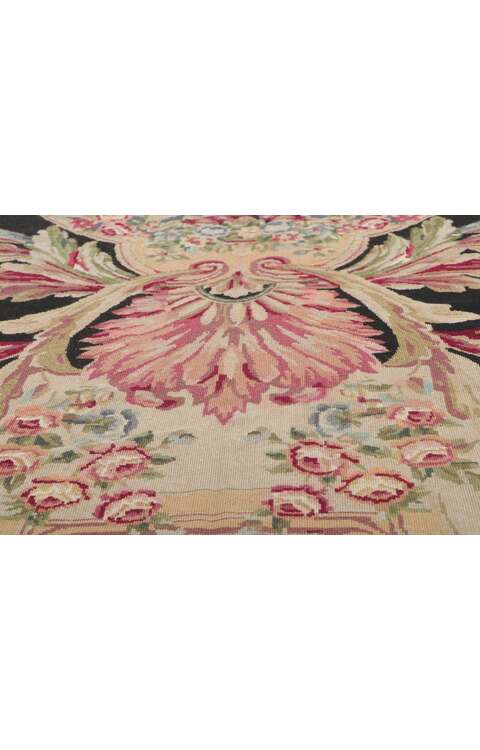 8 x 12 Vintage French Savonnerie Style Rug 78359