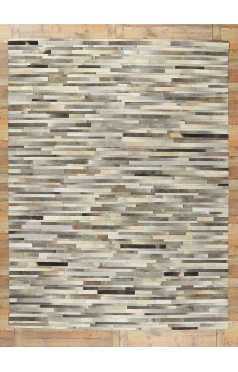 9 x 12 Contemporary Cowhide Rug 30915