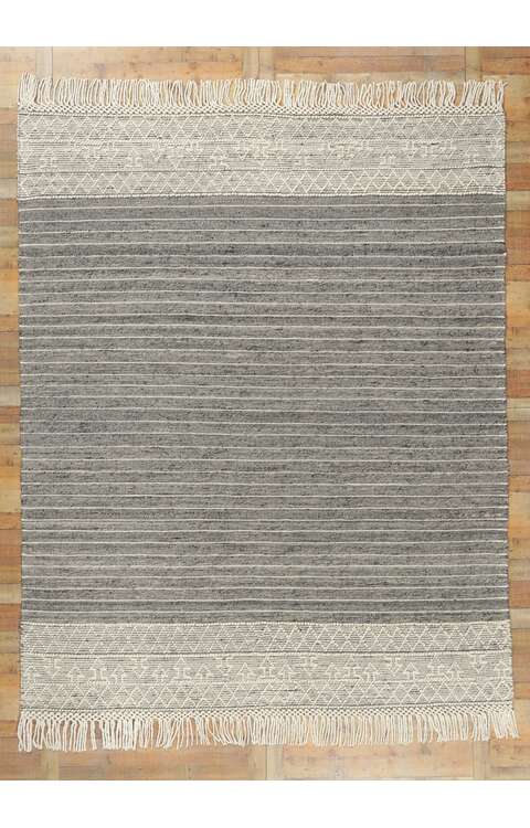 9 x 12 Handwoven Textured Jute Rug 30903