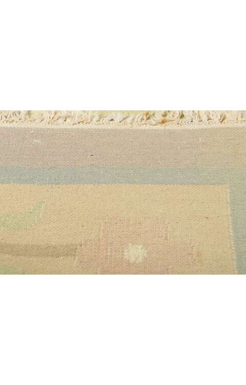 10 x 14 Vintage Floral Dhurrie Kilim Rug 78357