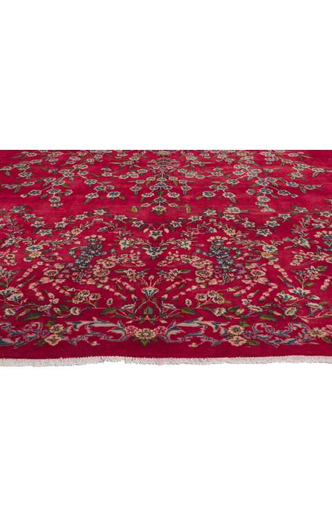 13 x 16 Antique Persian Kerman Rug 61209